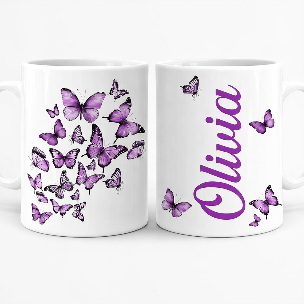 Taza de Cerámica Blanca Premium – 11oz (Personalizada)
