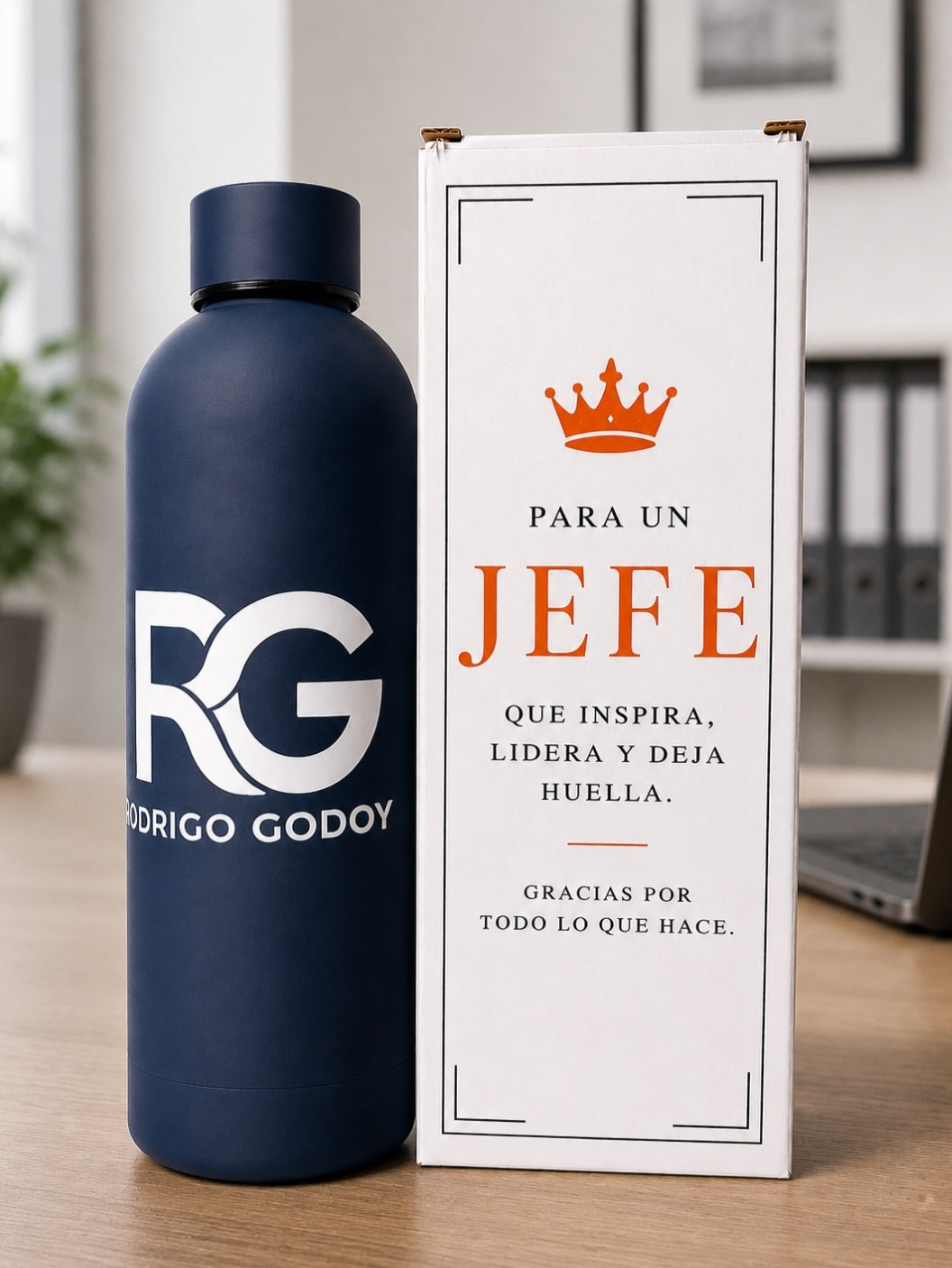 Pachón Térmico Minimalista Personalizado (600 ml)